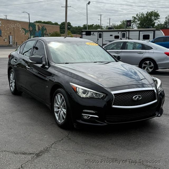 2015 INFINITI Q50 4DR SEDAN PREMIUM AWD W/NAVIGATION, SUNROOF & LEATHER - 23021595 - 1