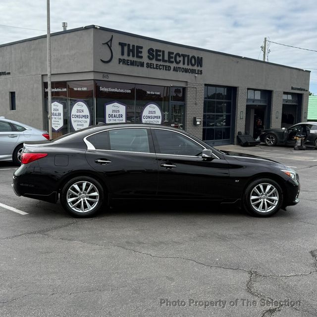 2015 INFINITI Q50 4DR SEDAN PREMIUM AWD W/NAVIGATION, SUNROOF & LEATHER - 23021595 - 19