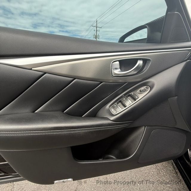 2015 INFINITI Q50 4DR SEDAN PREMIUM AWD W/NAVIGATION, SUNROOF & LEATHER - 23021595 - 20