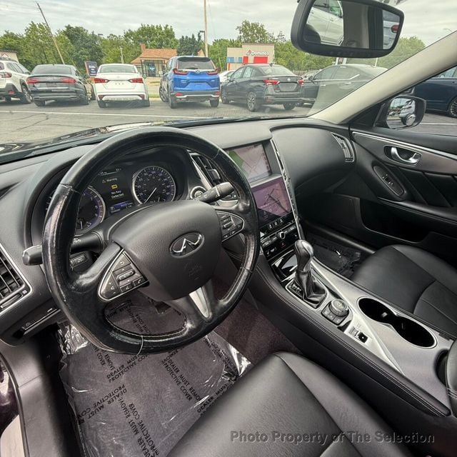 2015 INFINITI Q50 4DR SEDAN PREMIUM AWD W/NAVIGATION, SUNROOF & LEATHER - 23021595 - 23