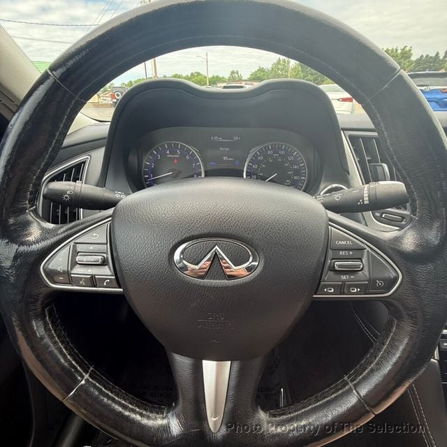 2015 INFINITI Q50 4DR SEDAN PREMIUM AWD W/NAVIGATION, SUNROOF & LEATHER - 23021595 - 24