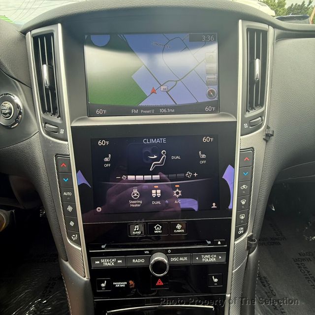 2015 INFINITI Q50 4DR SEDAN PREMIUM AWD W/NAVIGATION, SUNROOF & LEATHER - 23021595 - 31