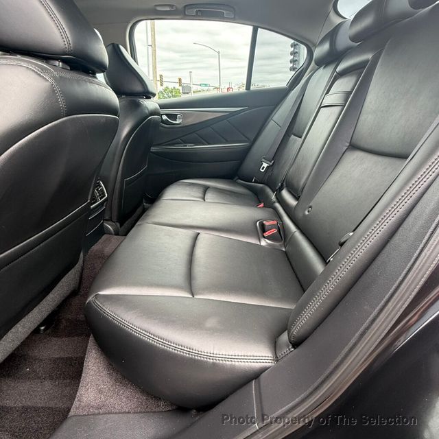 2015 INFINITI Q50 4DR SEDAN PREMIUM AWD W/NAVIGATION, SUNROOF & LEATHER - 23021595 - 37