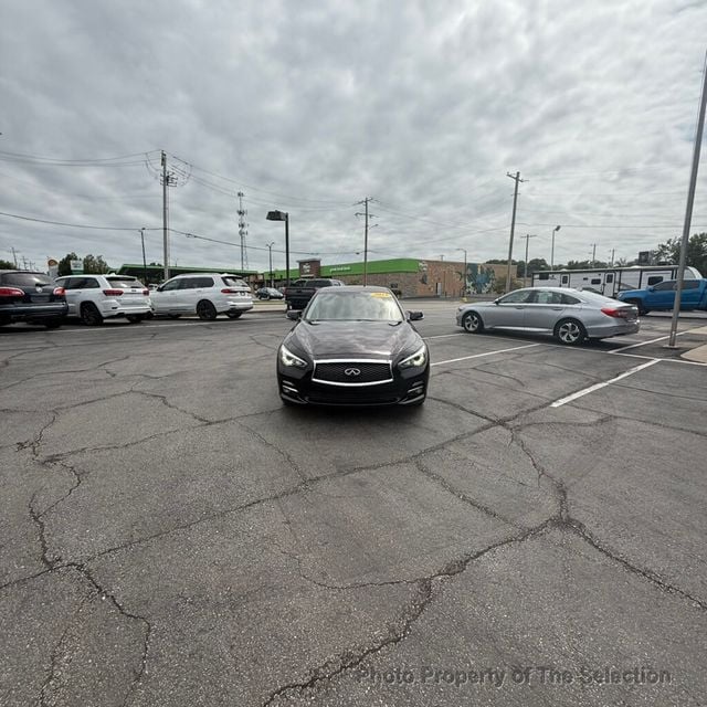 2015 INFINITI Q50 4DR SEDAN PREMIUM AWD W/NAVIGATION, SUNROOF & LEATHER - 23021595 - 3