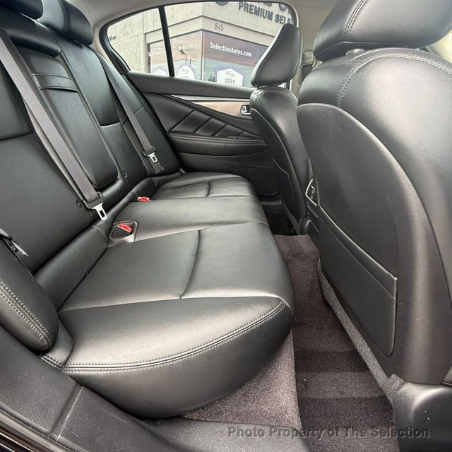 2015 INFINITI Q50 4DR SEDAN PREMIUM AWD W/NAVIGATION, SUNROOF & LEATHER - 23021595 - 39