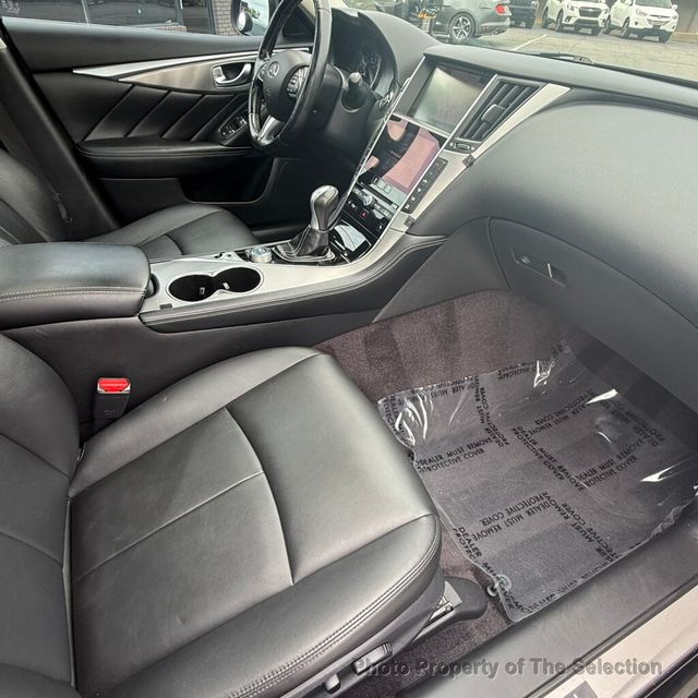2015 INFINITI Q50 4DR SEDAN PREMIUM AWD W/NAVIGATION, SUNROOF & LEATHER - 23021595 - 40