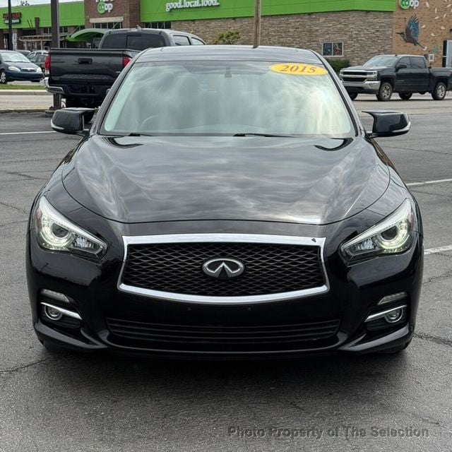 2015 INFINITI Q50 4DR SEDAN PREMIUM AWD W/NAVIGATION, SUNROOF & LEATHER - 23021595 - 4