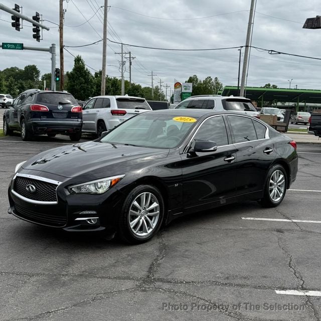 2015 INFINITI Q50 4DR SEDAN PREMIUM AWD W/NAVIGATION, SUNROOF & LEATHER - 23021595 - 6