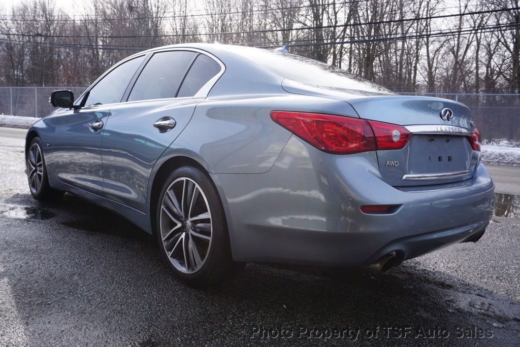 2015 INFINITI Q50 4dr Sedan Sport AWD NAVI 360 CAMERAS HEATED SEATS LEATHER ROOF - 22978001 - 4