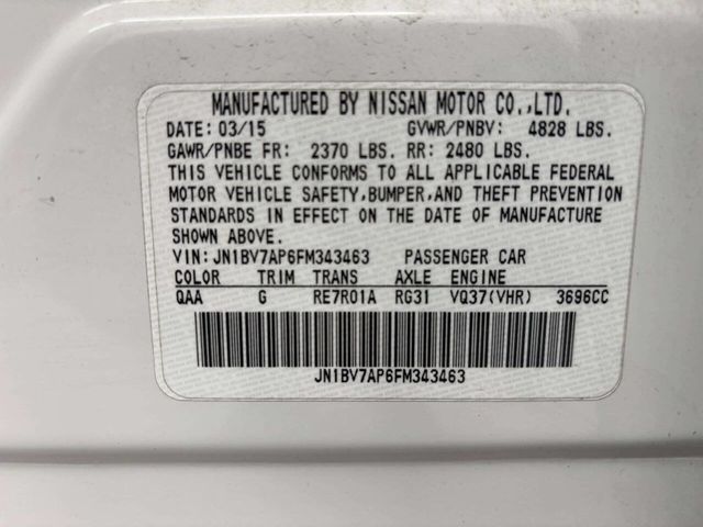 2015 INFINITI Q50 4dr Sedan Sport RWD - 22947860 - 39