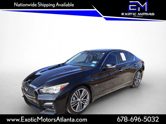 2015 INFINITI Q50 SPORT MODEL, CLEAN CARFAX, HID LTS, PREM WHEELS, TINTED, NAVI!! - 22933919 - 0