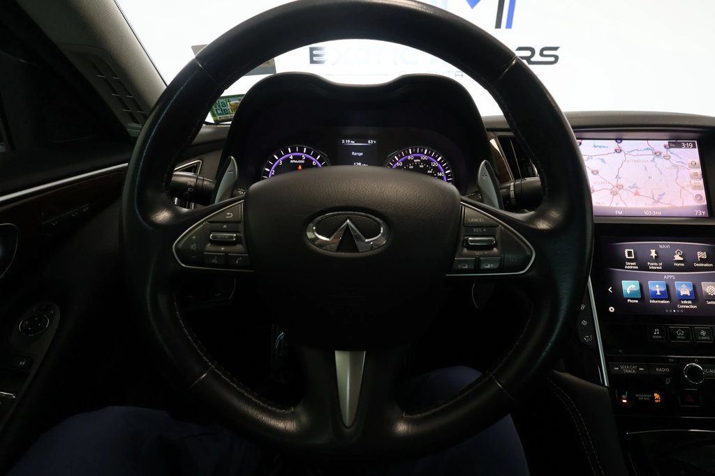 2015 INFINITI Q50 SPORT MODEL, CLEAN CARFAX, HID LTS, PREM WHEELS, TINTED, NAVI!! - 22933919 - 25