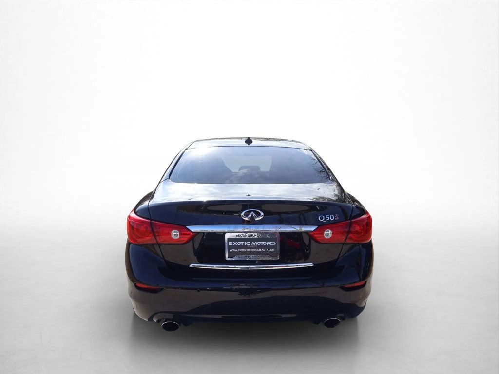 2015 INFINITI Q50 SPORT MODEL, CLEAN CARFAX, HID LTS, PREM WHEELS, TINTED, NAVI!! - 22933919 - 3