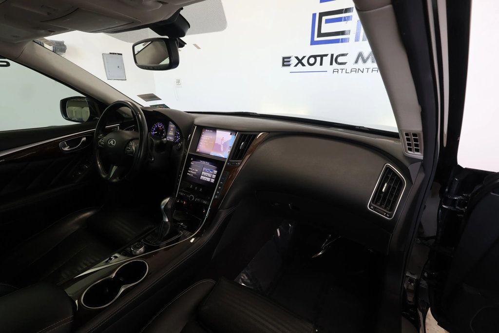 2015 INFINITI Q50 SPORT MODEL, CLEAN CARFAX, HID LTS, PREM WHEELS, TINTED, NAVI!! - 22933919 - 47