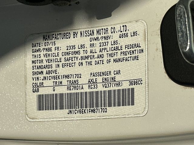 2015 INFINITI Q60 Coupe 2dr Automatic Journey RWD - 22972863 - 22