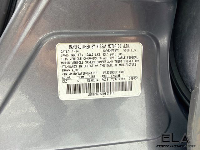 2015 INFINITI Q70 3.7 RWD 4dr Sedan - 23045286 - 32
