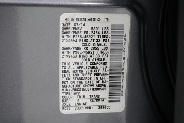 2015 INFINITI QX70 RWD 4dr - 22935407 - 29