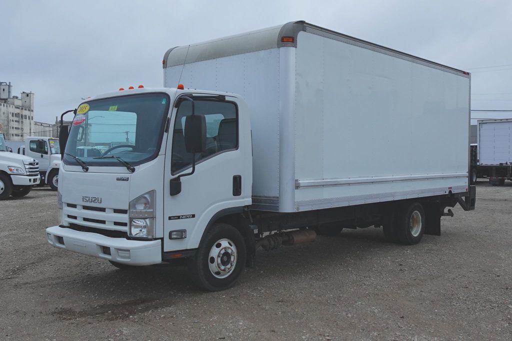 2015 Isuzu NPR (18ft Box with Lift Gate) - 22666391 - 2