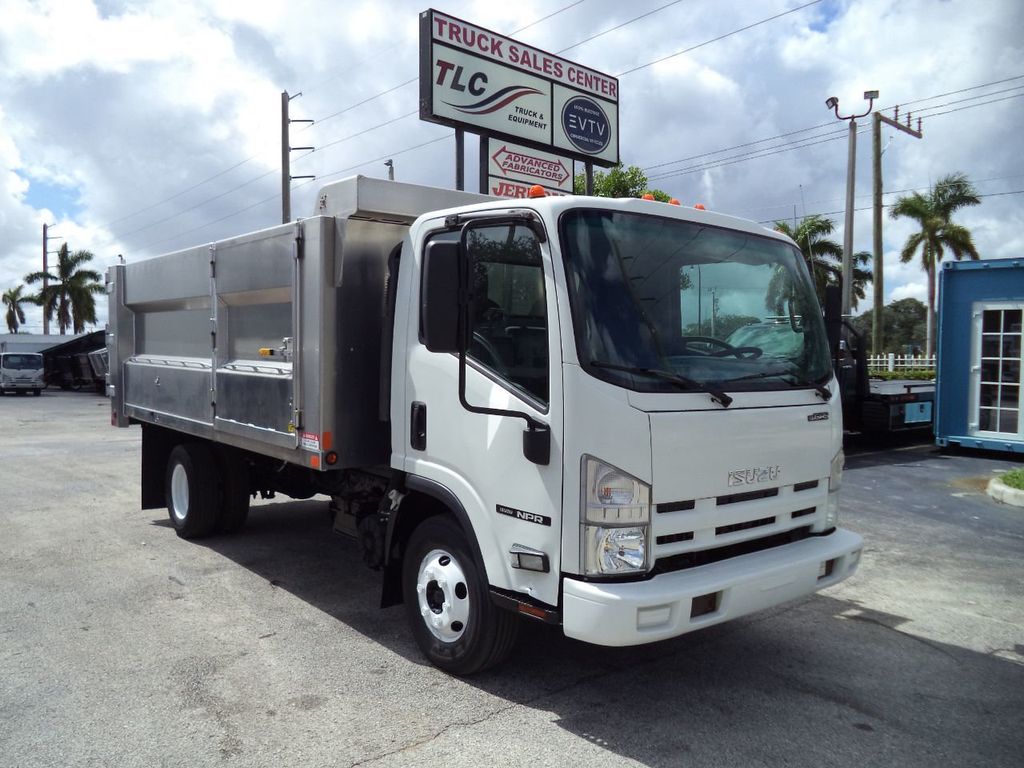 2015 Isuzu NPR *NEW* 14FT ALUM DUMP TRUCK LANDSCAPE. - 22141909 - 10