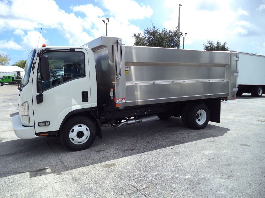 2015 Isuzu NPR *NEW* 14FT ALUM DUMP TRUCK LANDSCAPE. - 22141909 - 3