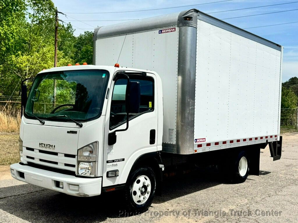 2015 Isuzu NPR BOX TRUCK JUST 34k MILES! GAS ENGINE! LIFT GATE! FINANCE OR LEASE! - 23002310 - 1