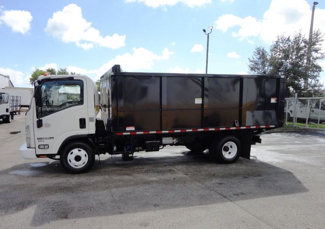 2015 Isuzu NPR HD *NEW* 15FT TRASH DUMP TRUCK ..51in SIDE WALLS - 20340000 - 24