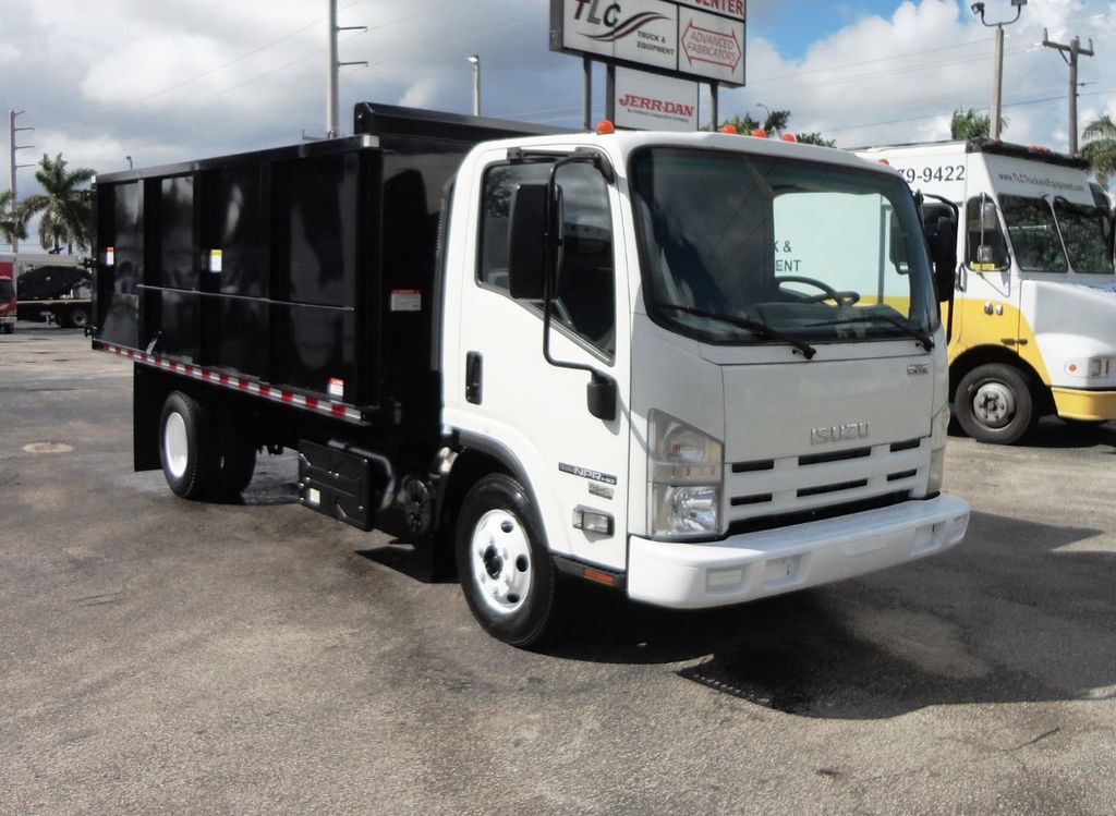 2015 Isuzu NPR HD *NEW* 15FT TRASH DUMP TRUCK ..51in SIDE WALLS - 20340000 - 30