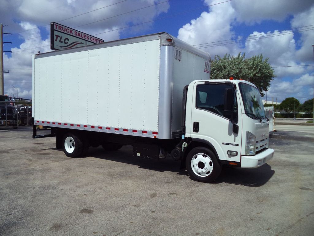 2015 Isuzu NRR 18FT DRY BOX. BOX TRUCK CARGO TRUCK - 22002721 - 1