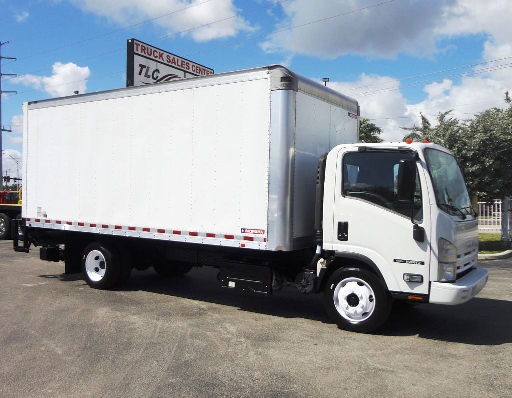 2015 Used Isuzu NRR 18FT DRY BOX.TUCK UNDER LIFTGATE BOX TRUCK CARGO ...