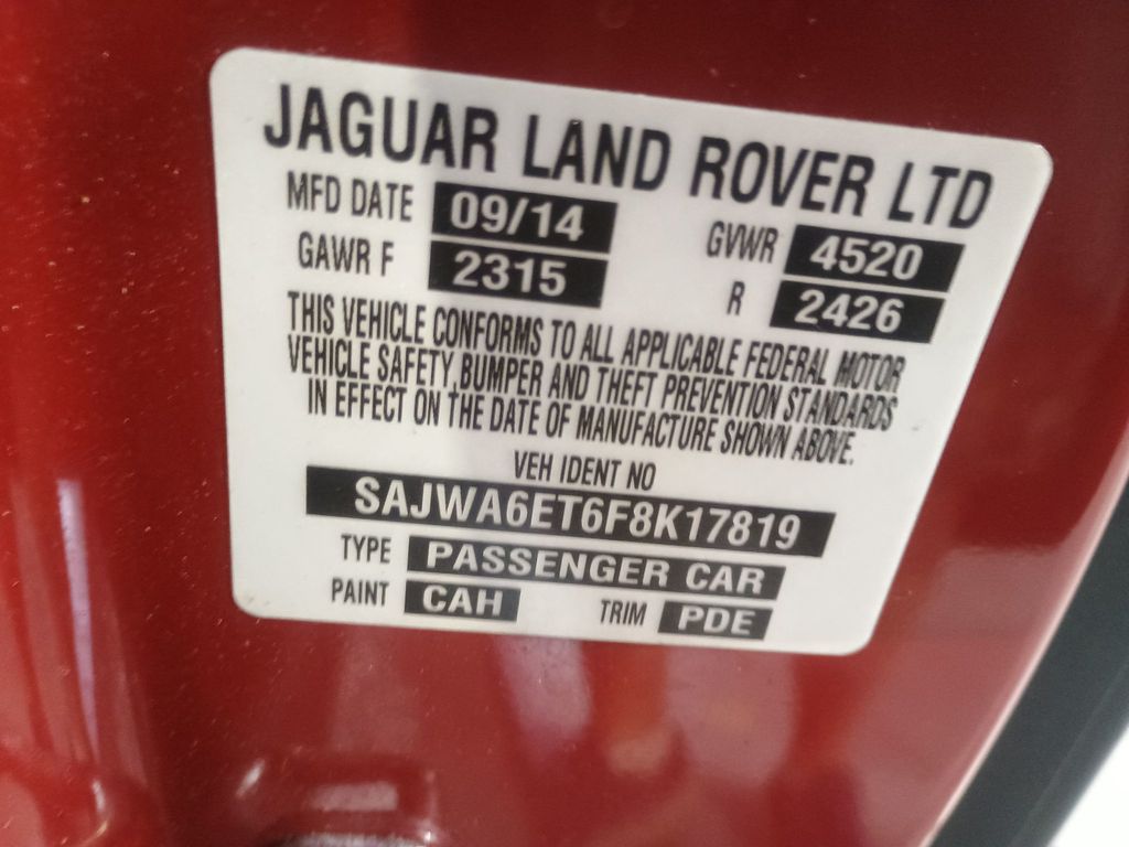 2015 Jaguar F-TYPE 2dr Convertible V6 Clean Carfax Florida Car - 22994668 - 52