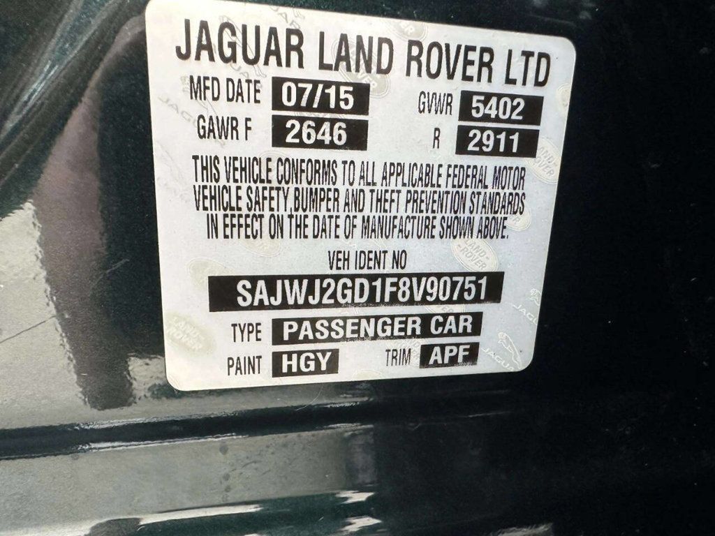 2015 Jaguar XJ 4dr Sedan XJL Portfolio AWD - 22988611 - 38