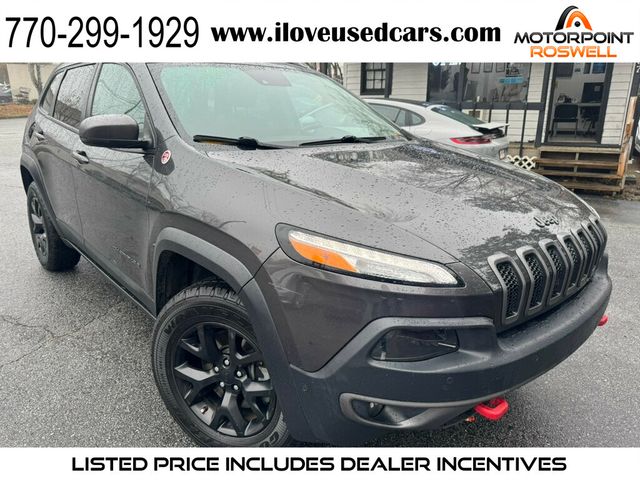 2015 Jeep Cherokee 4WD 4dr Trailhawk - 22702430 - 0