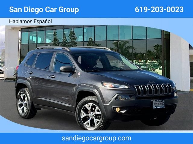 2015 Jeep Cherokee 4WD 4dr Trailhawk - 22652724 - 0