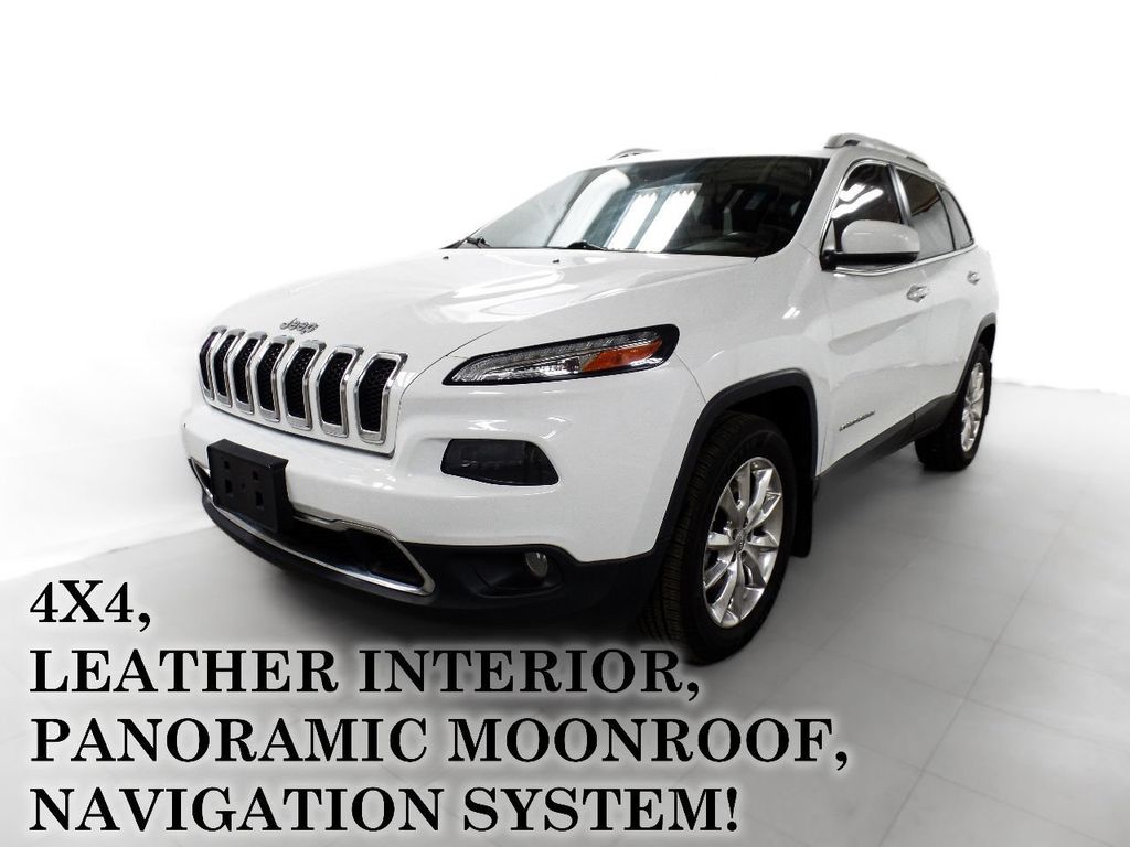 2015 Jeep Cherokee LIMITED 4X4 - 22315411 - 0