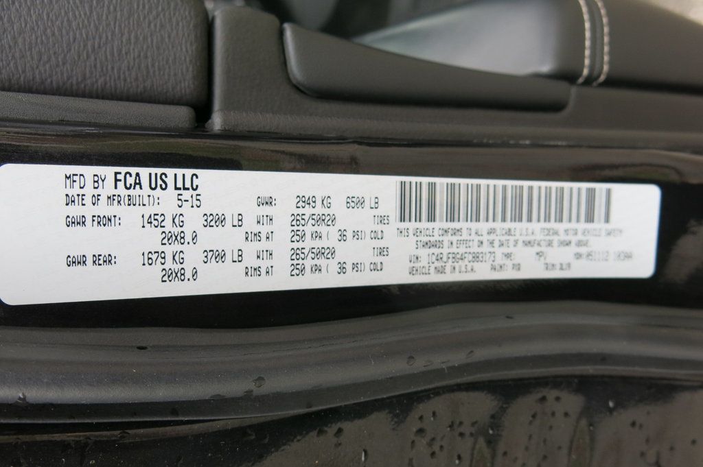 2015 Jeep Grand Cherokee 4WD 4dr Limited - 22950075 - 35