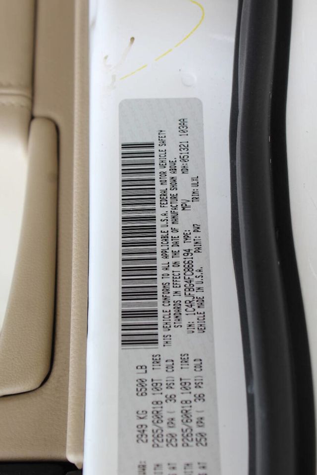 2015 Jeep Grand Cherokee 4WD 4dr Limited - 22880584 - 27