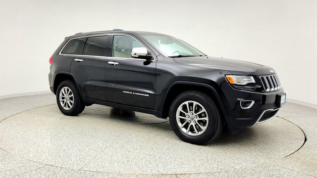 2015 Jeep Grand Cherokee 4WD 4dr Limited w/ Panoramic Sunroof, Leather & 8.4'' Touch Nav - 22998224 - 2