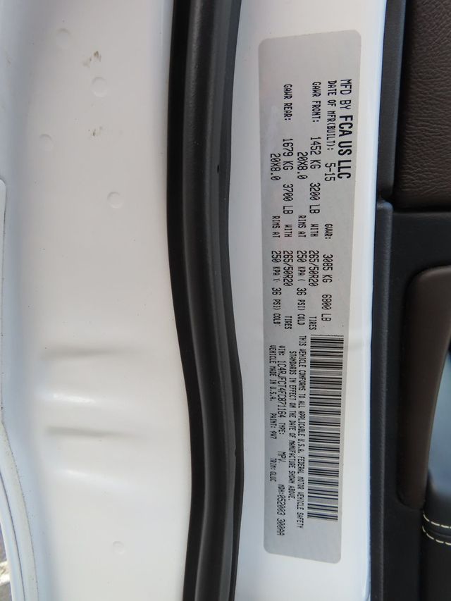 2015 Jeep Grand Cherokee 4WD 4dr Overland - 23022451 - 52