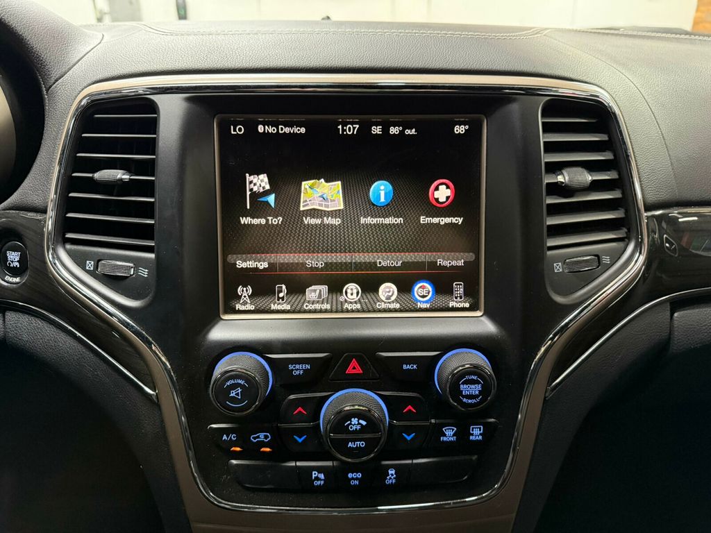 2015 Jeep Grand Cherokee Overland Pkg/Heated&Cooled Seats/Blind Spot Monitor/Pano Roof - 23055754 - 14
