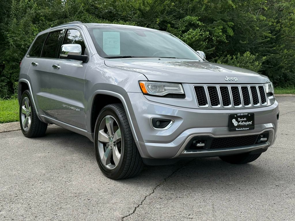 2015 Jeep Grand Cherokee Overland Pkg/Heated&Cooled Seats/Blind Spot Monitor/Pano Roof - 23055754 - 7