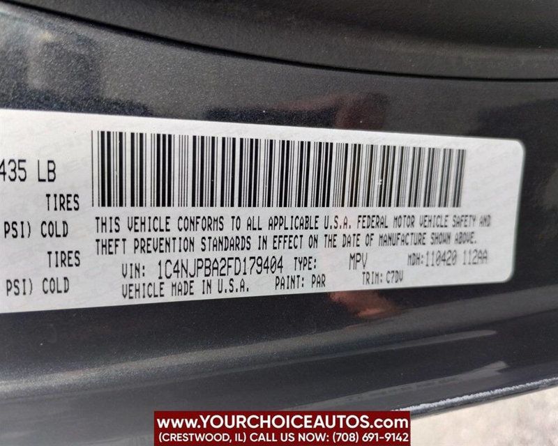 2015 Jeep Patriot FWD 4dr Altitude Edition - 22921982 - 34