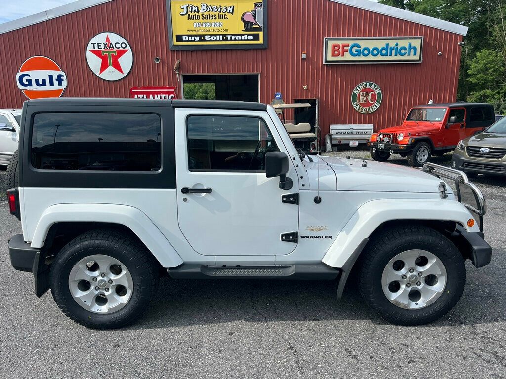 2015 Jeep Wrangler 2 Sahara Hard Top w Brush Guard Fully Serviced - 23037822 - 1