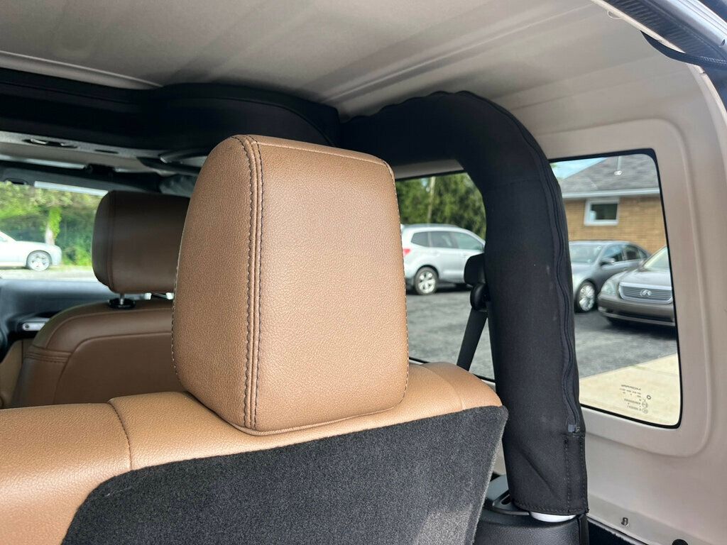 2015 Jeep Wrangler 2 Sahara Hard Top w Brush Guard Fully Serviced - 23037822 - 26