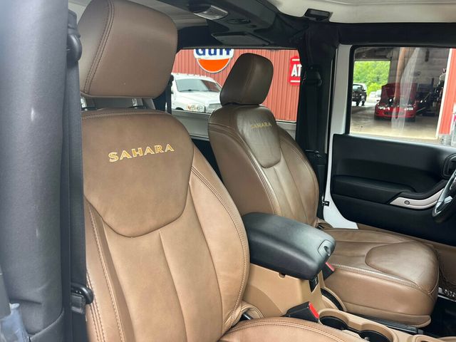 2015 Jeep Wrangler 2 Sahara Hard Top w Brush Guard Fully Serviced - 23037822 - 35