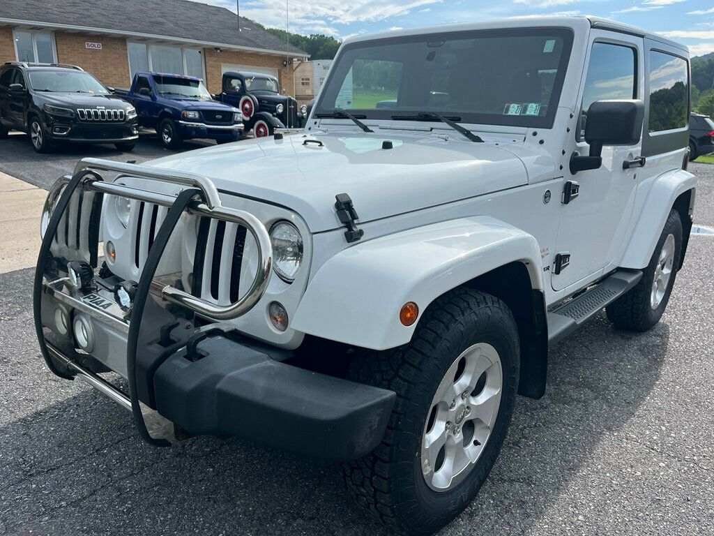 2015 Jeep Wrangler 2 Sahara Hard Top w Brush Guard Fully Serviced - 23037822 - 4