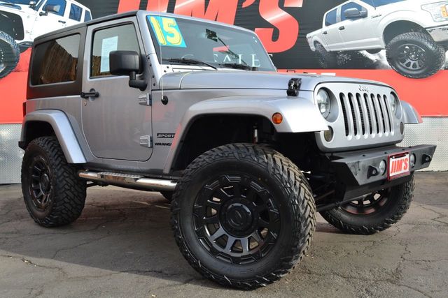 2015 Used Jeep Wrangler 4x4 Rough Country Suspension 35