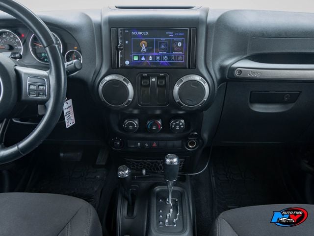 2015 Jeep Wrangler CLEAN CARFAX, 4X4, WILLYS WHEELER, MOPAR TOW, ROCK RAILS, A/C - 22916159 - 10