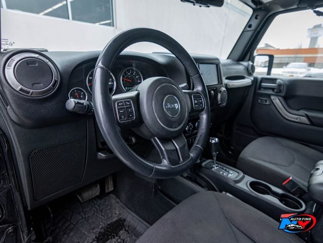 2015 Jeep Wrangler CLEAN CARFAX, 4X4, WILLYS WHEELER, MOPAR TOW, ROCK RAILS, A/C - 22916159 - 13