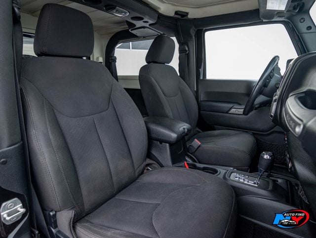 2015 Jeep Wrangler CLEAN CARFAX, 4X4, WILLYS WHEELER, MOPAR TOW, ROCK RAILS, A/C - 22916159 - 20