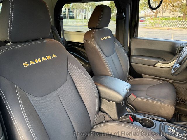 2015 Jeep Wrangler Sahara 4WD Hardtop Convertible - 22992286 - 9